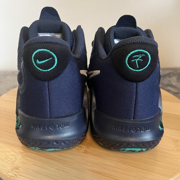 Nike KD Trey 5 IX Obsidian Navy Blue Green Sneakers CW3400-400 Women’s Sz 8 NWB - Picture 7 of 11